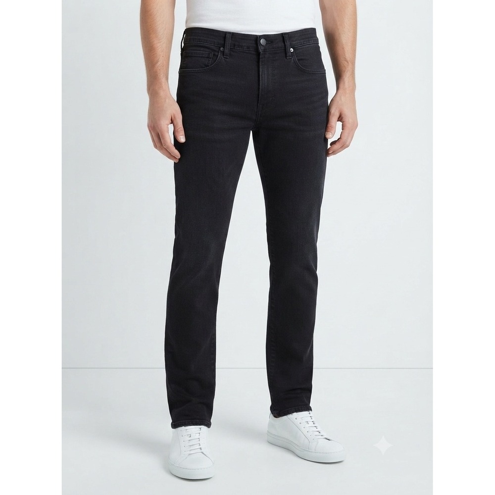 J Brand Tyler Slim Fit Jeans Trivor Wash Black Denim Size 31 Mens
